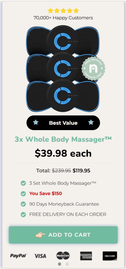 Nooro Whole Body Massager 10